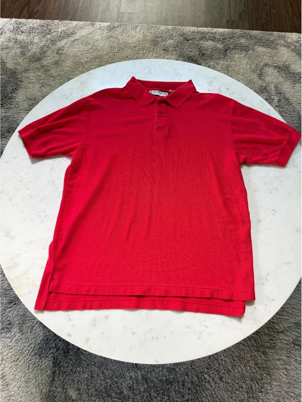 Vintage Levis Shirts Red Polo Shirt Size XL